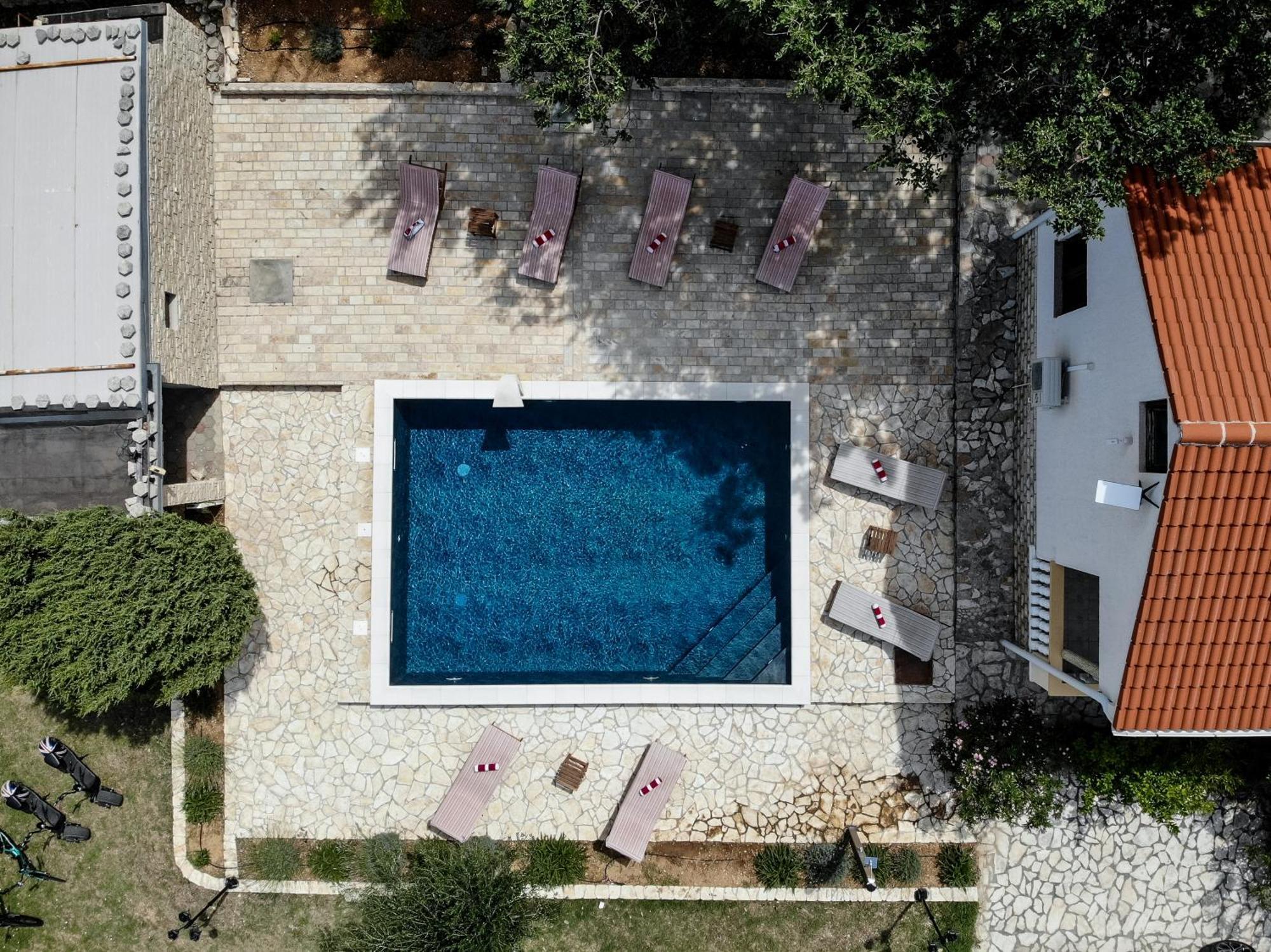 Villa Pag Dubrava Relax With Pool Bosana Exterior foto