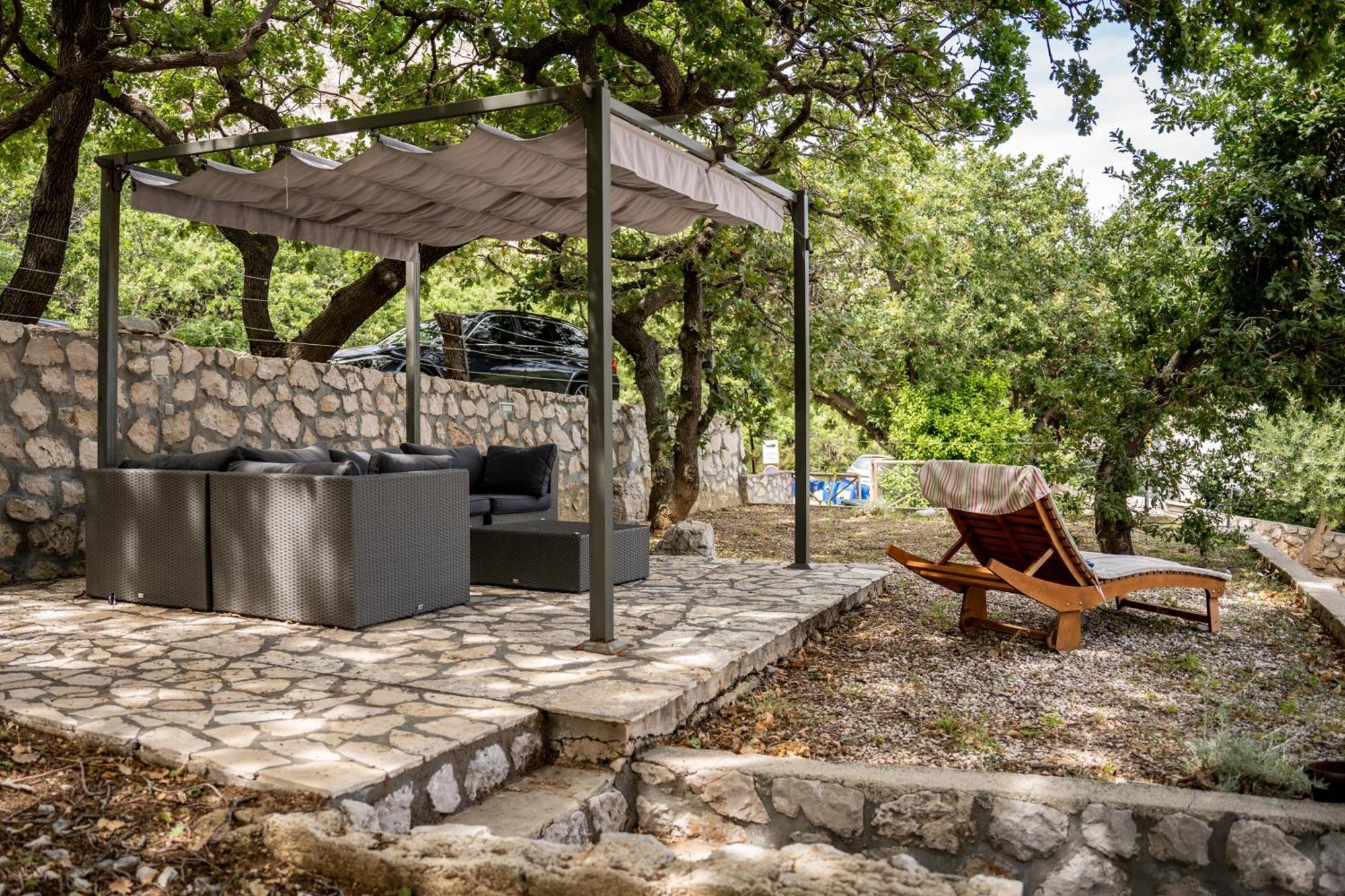 Villa Pag Dubrava Relax With Pool Bosana Exterior foto